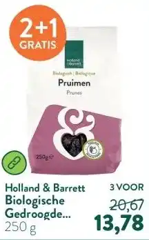 Holland & Barrett Biologische Gedroogde Pruimen aanbieding