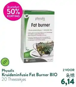 Holland & Barrett Kruideninfusie Fat Burner BIO aanbieding