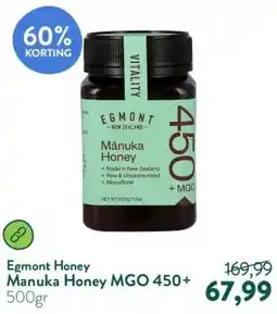 Holland & Barrett Manuka Honey MGO 450+ aanbieding