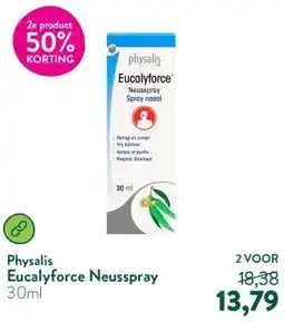 Holland & Barrett Eucalyforce Neusspray aanbieding