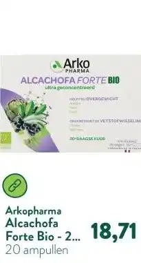 Holland & Barrett Alcachofa Forte Bio - 20 drinkampullen aanbieding