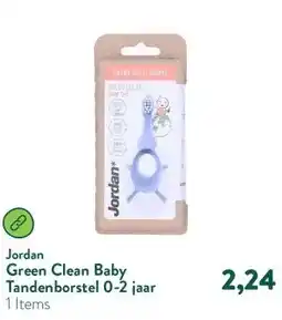 Holland & Barrett Green Clean Baby Tandenborstel 0-2 jaar aanbieding