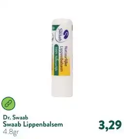 Holland & Barrett Swaab Lippenbalsem aanbieding