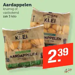 Coop Aardappelen aanbieding