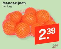 Coop Mandarijnen aanbieding