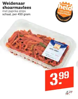 Coop Weidenaar shoarmavlees aanbieding
