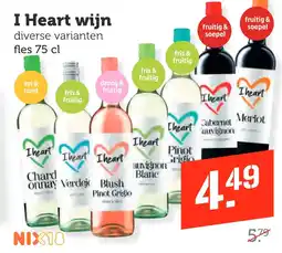 Coop I Heart wijn aanbieding