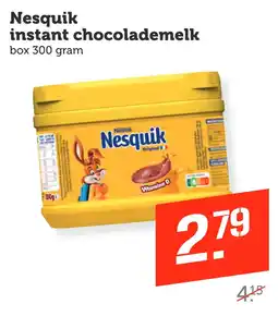Coop Nesquik instant chocolademelk aanbieding