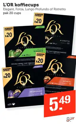 Coop L'OR koffiecups aanbieding