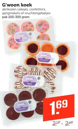 Coop G'woon koek aanbieding