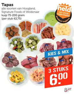 Coop Tapas aanbieding