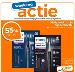 Trekpleister Philips elektrische tandenborstel aanbieding
