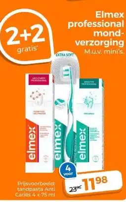 Trekpleister Elmex professional mond-verzorging aanbieding