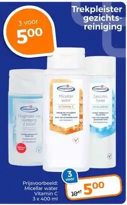 Trekpleister Trekpleister gezichts- reiniging aanbieding