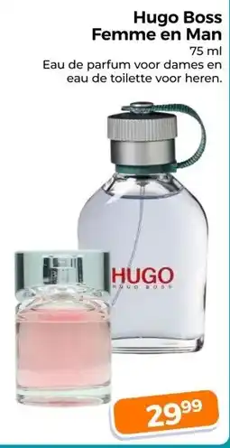 Trekpleister Hugo Boss Femme en Man aanbieding