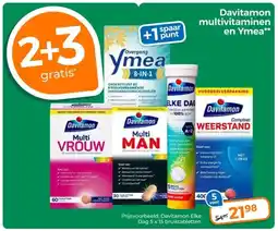 Trekpleister Davitamon multivitaminenen Ymea aanbieding