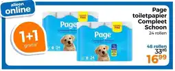 Trekpleister Page toiletpapier Compleet Schoon aanbieding