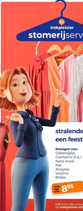 Trekpleister Reinigen van aanbieding