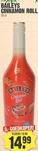 Super Dirck 3 BAILEYS CINNAMON ROLL aanbieding