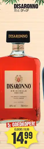 Super Dirck 3 DISARONNO aanbieding