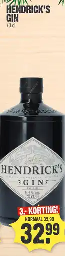 Super Dirck 3 HENDRICK'S GIN aanbieding
