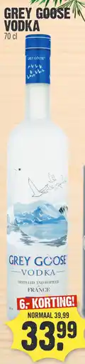 Super Dirck 3 GREY GOOSE VODKA aanbieding