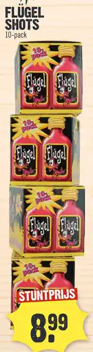 Super Dirck 3 FLUGEL SHOTS aanbieding