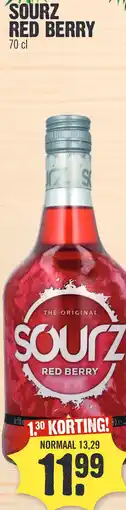 Super Dirck 3 SOURZ RED BERRY aanbieding