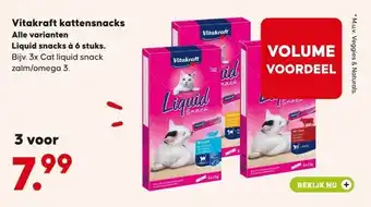 Pets Place Vitakraft kattensnacks aanbieding