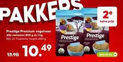 Pets Place Prestige Premium vogelvoer aanbieding