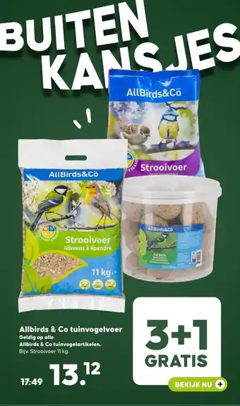 Pets Place Allbirds & Co tuinvogelvoer aanbieding