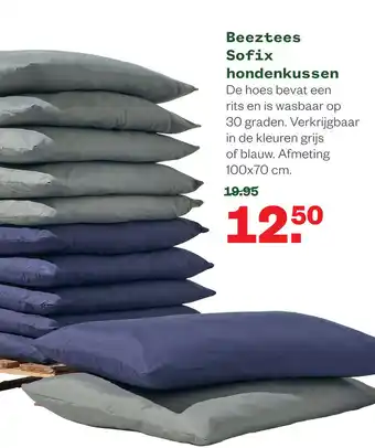 Welkoop Beeztees Sofix hondenkussen aanbieding