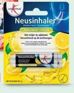 Etos Lucovitaal neusinhaler Amalfikust citroen aanbieding