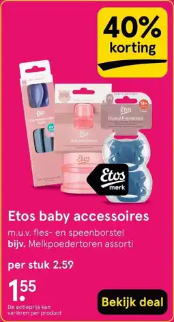 Etos Etos baby accessoires aanbieding