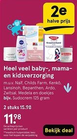 Etos Heel veel baby mama- en kidsverzorging aanbieding