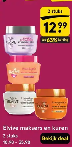 Etos Elvive maksers en kuren aanbieding