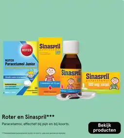 Etos Roter en Sinaspril aanbieding