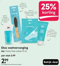 Etos Etos voetverzorging aanbieding