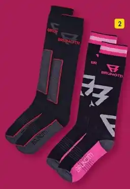 Etos Brunotti ski accessoires skisokken aanbieding