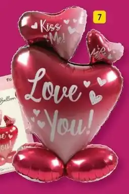 Etos Staande hart ballon aanbieding