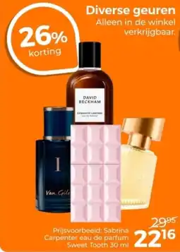 Trekpleister Diverse geuren aanbieding