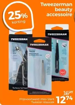 Trekpleister Tweezerman beauty accessoire aanbieding