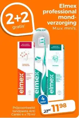 Trekpleister Elmex professional mondverzorging aanbieding