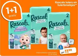 Trekpleister Rascals luiers en luierbroekjes aanbieding