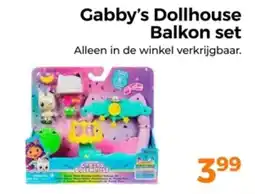 Trekpleister Gabby's Dollhouse Balkon set aanbieding
