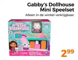 Trekpleister Gabby's Dollhouse Mini Speelset aanbieding