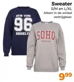 Trekpleister Sweater aanbieding