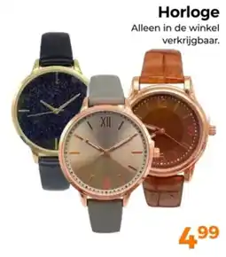 Trekpleister Horloge aanbieding