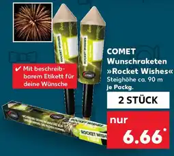 Kaufland DE Comet Wunschraketen Rocket Wishes aanbieding