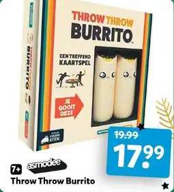 Intertoys Throw Throw Burrito aanbieding